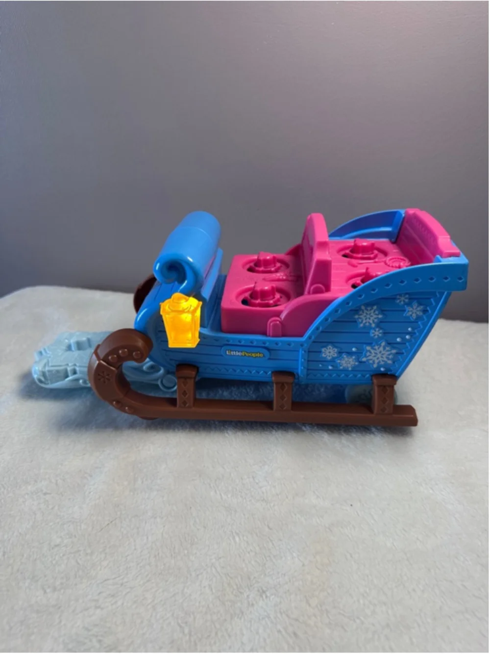 Little People Frozen Sleigh Playset Anna Kristoff Disney Princess Toy - Picture 3 of 7